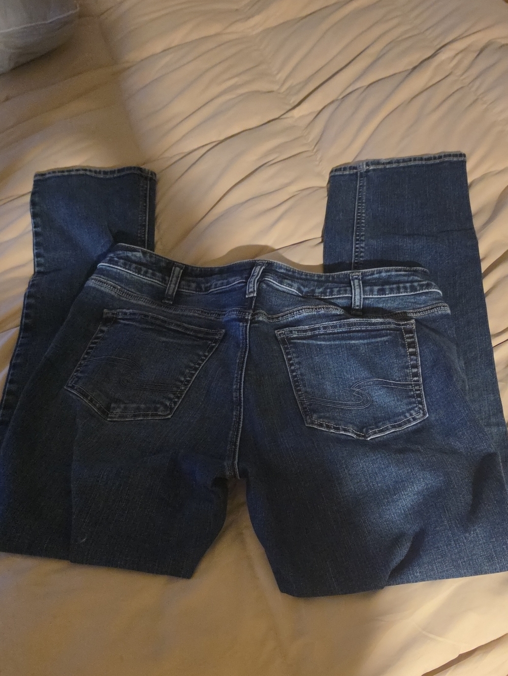 Silver Jeans Women's Dark Blue Skinny Jeans
